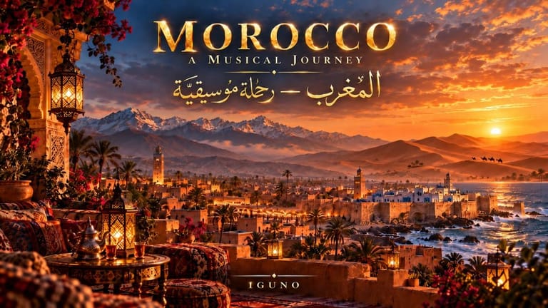 Morocco — The World in Music, IGUNO cover art