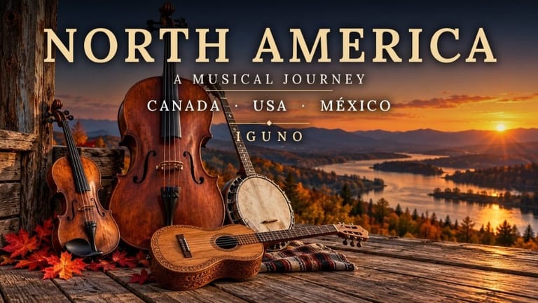 North America — The World in Music, IGUNO cover art